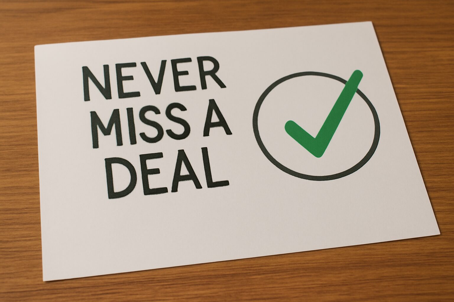 Never Miss A Deal. How to Bring In New Customers?