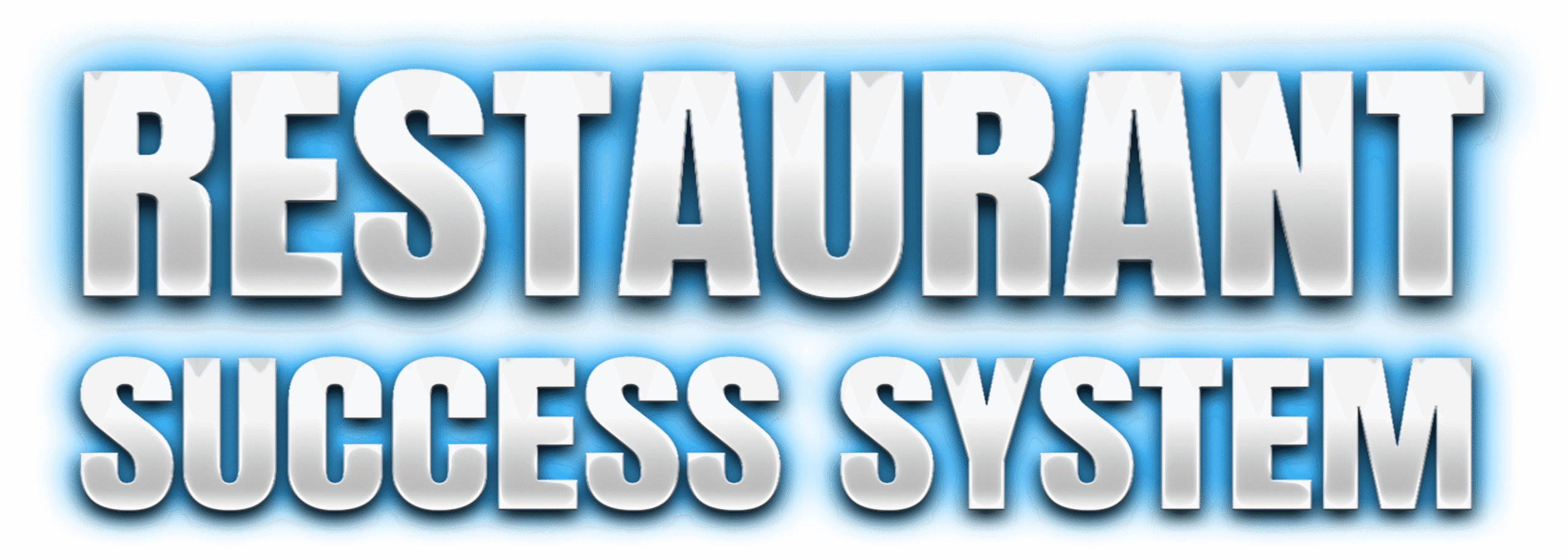 RSS Logo Words 2 Line Stack Restaurant Success System Logo