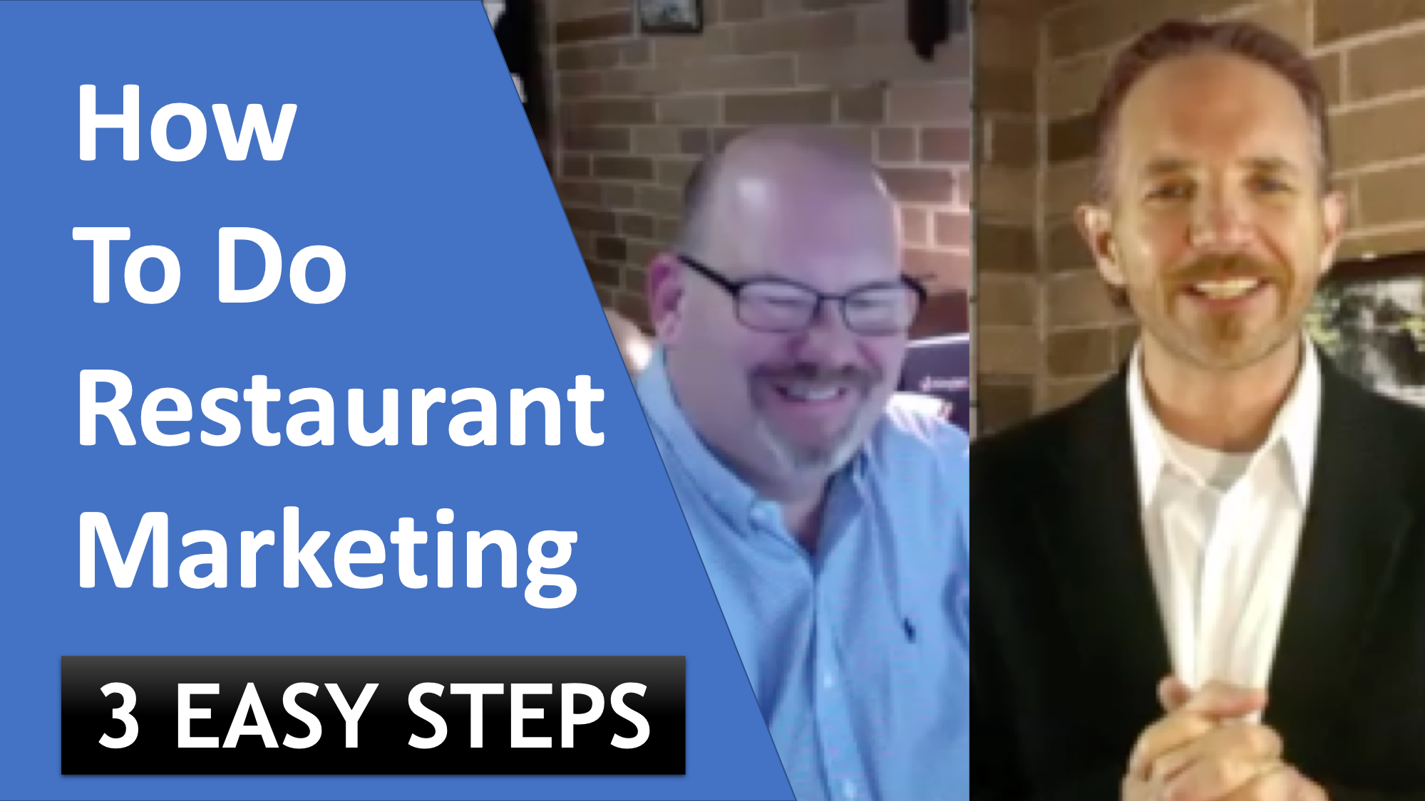 Restaurant Marketing 3 Easy Steps