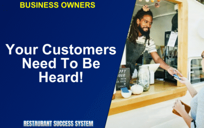 Your Customers Need To Be Heard!