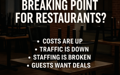 ⚠️ State of The Industry (End of 2025): A Breaking Point for Restaurants?