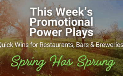 Restaurant Marketing Promotional Power Plays March 23-29 2026